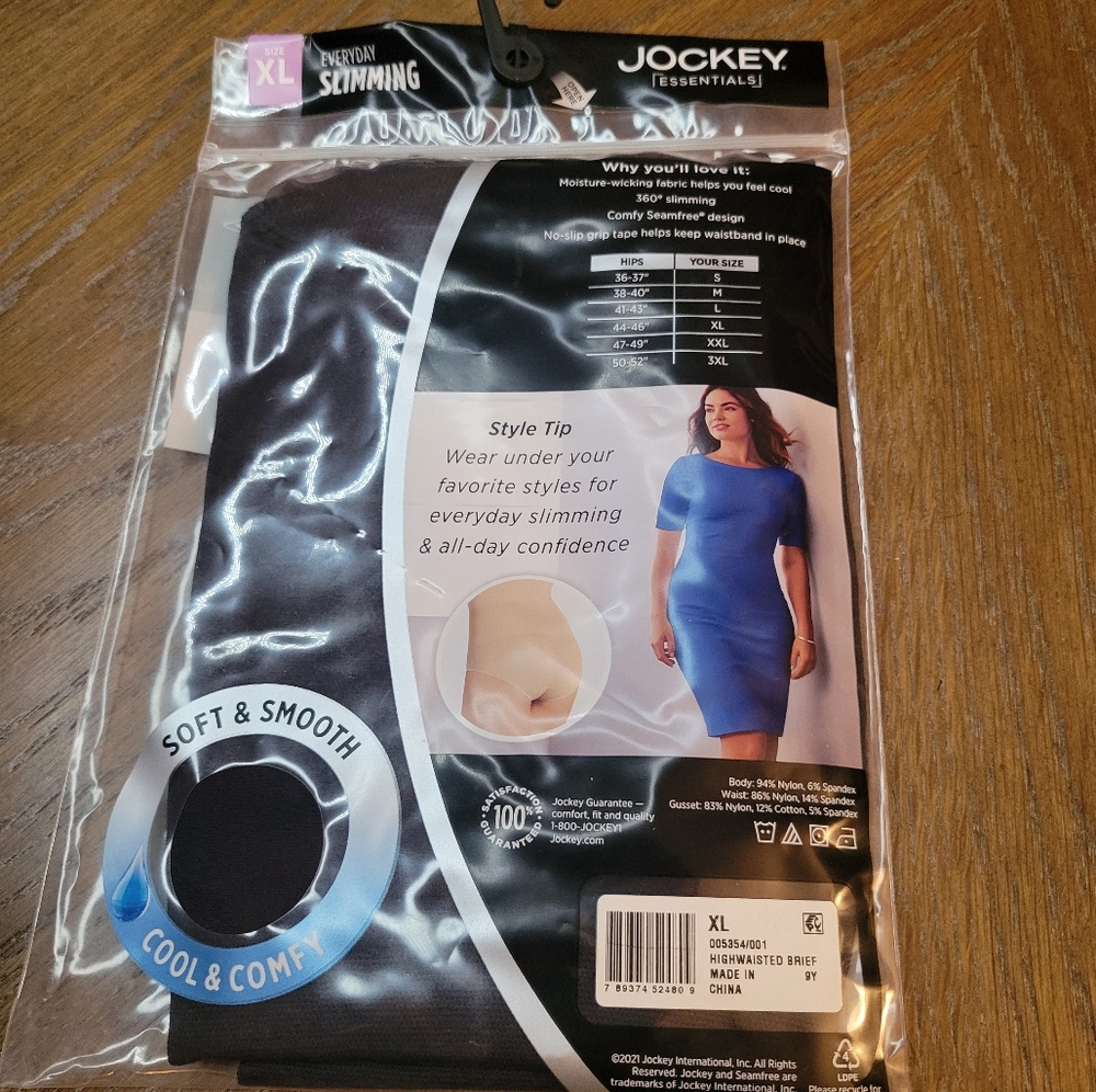 Jockey Essentials Seamfree Slimming‎ High Waist Brief - Picture 4 of 5